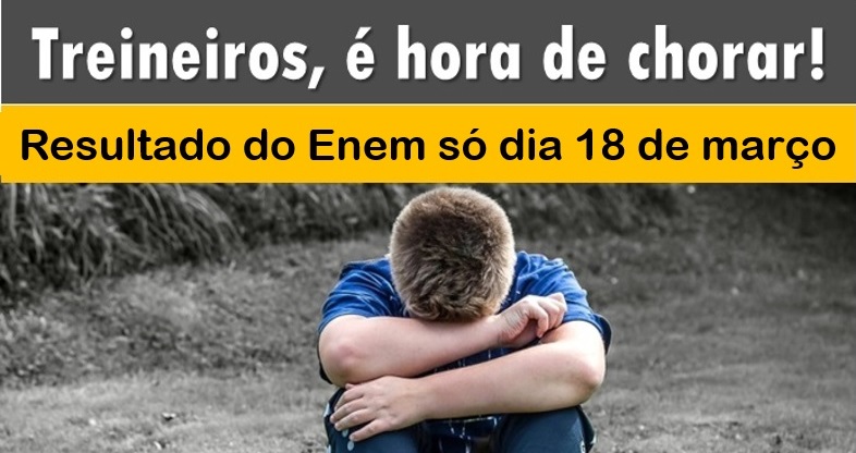 treineiros no enem