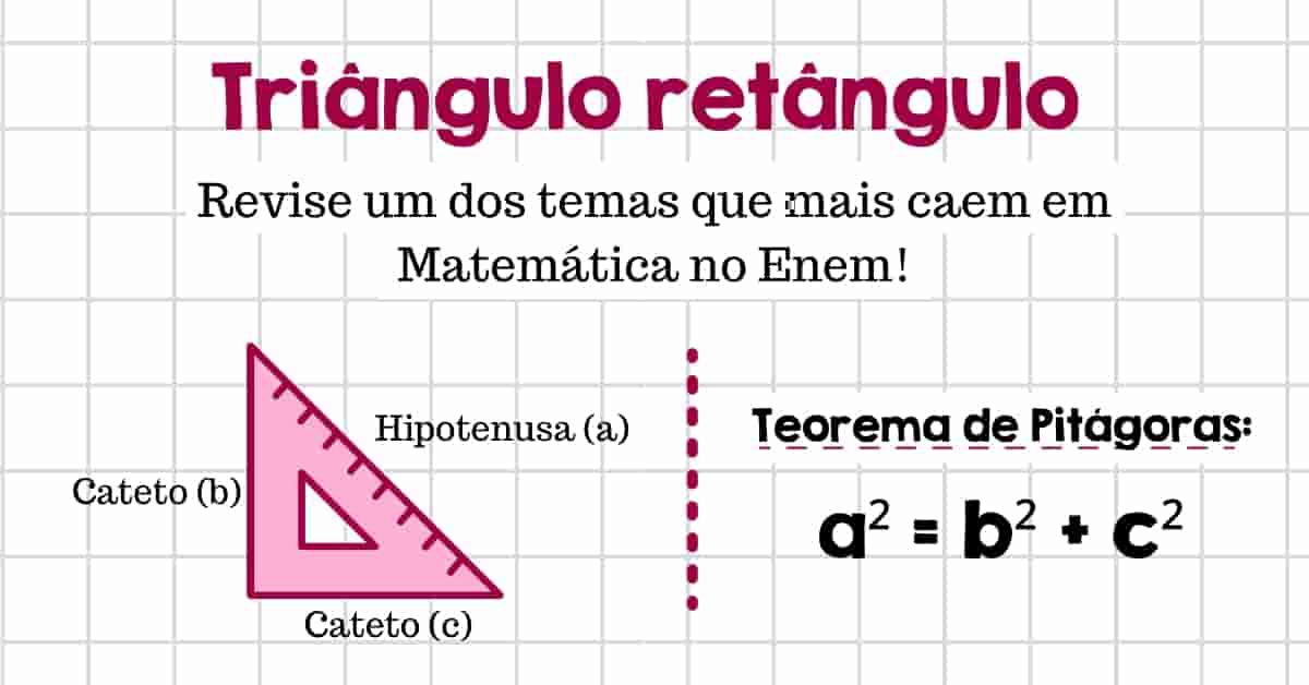 capa da aula de triângulo retângulo
