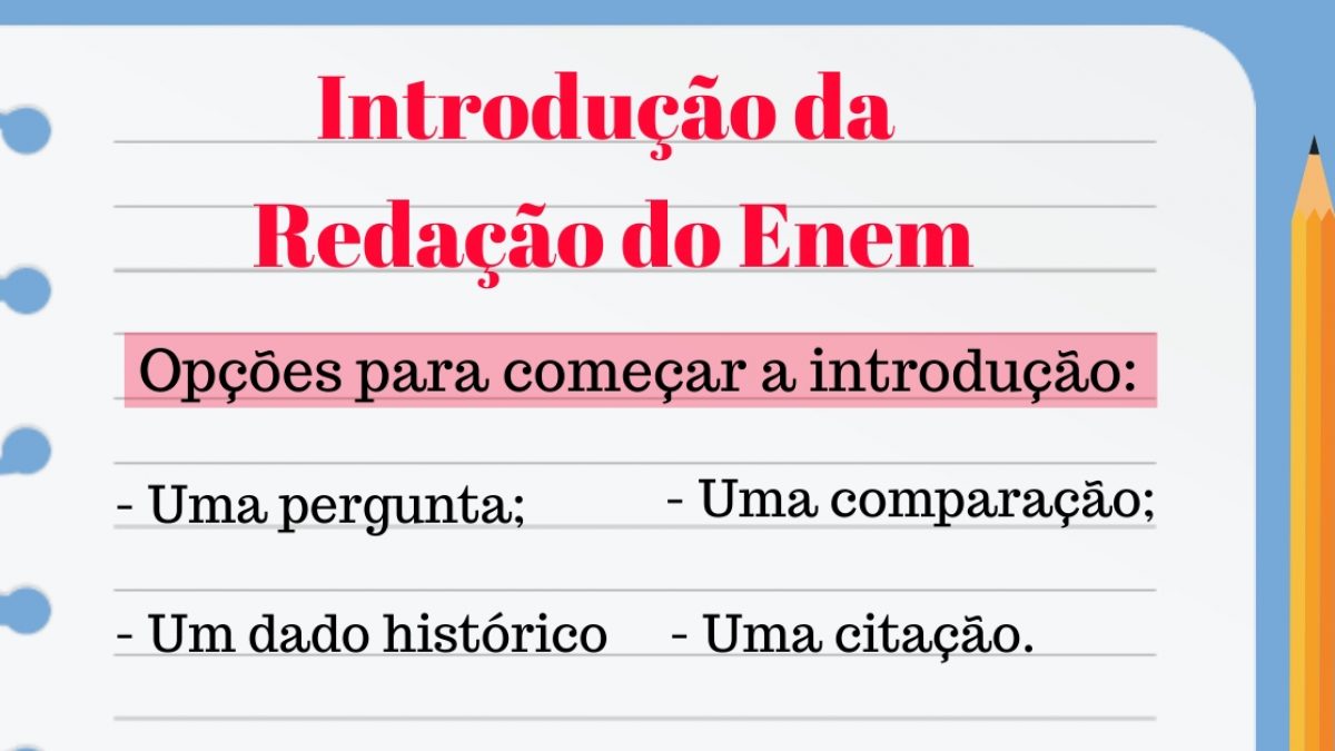 Como Começar Um Texto Argumentativo Exemplo