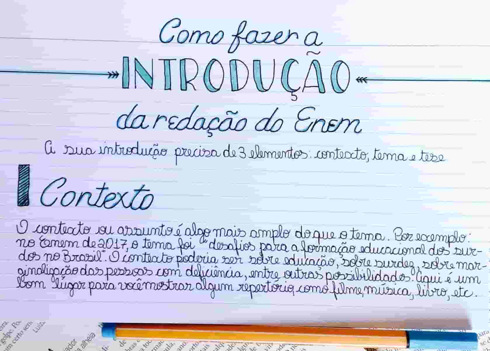 Enem 2019: Dicas para fazer uma boa redação