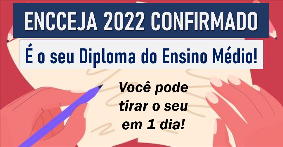 MEC confirma Encceja para 28 de agosto