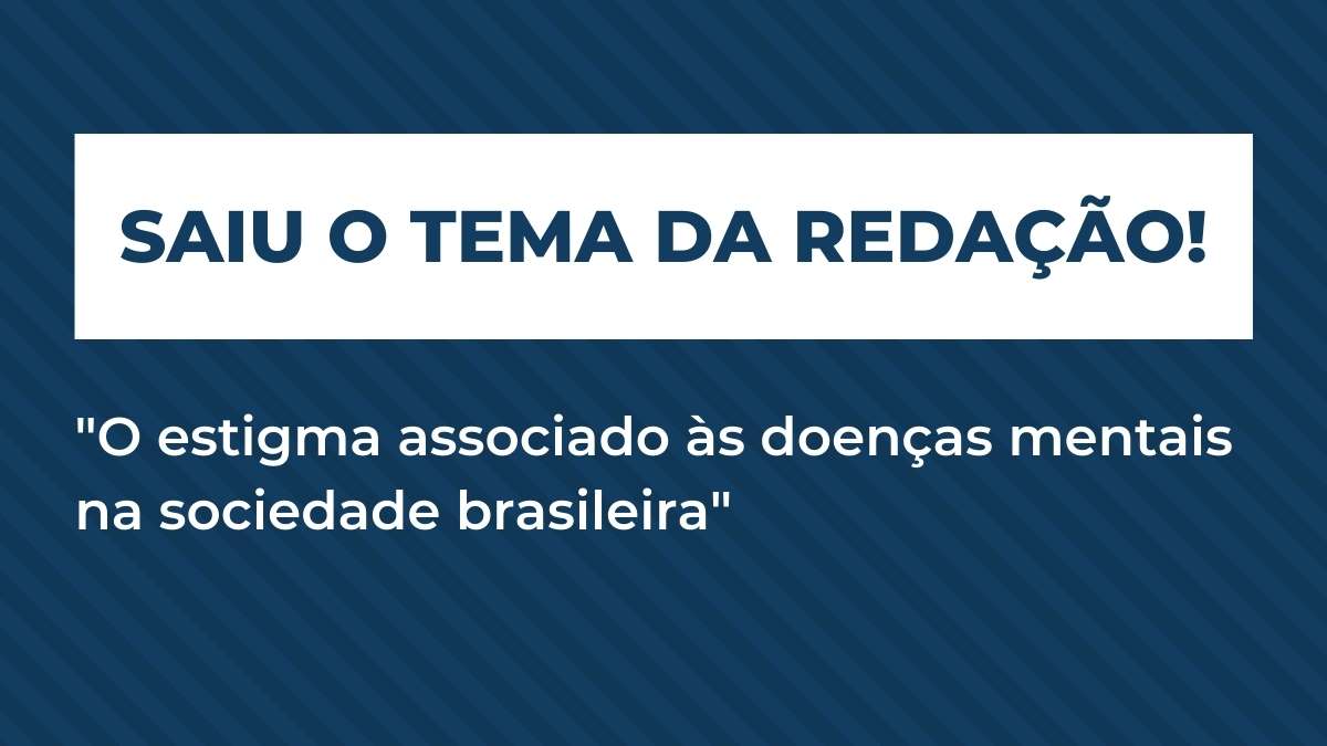 tema da redação do enem 2020
