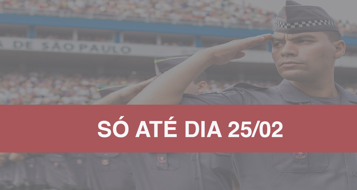 Concurso PM-SP: 2.700 vagas para Praça e salários até 3 mil