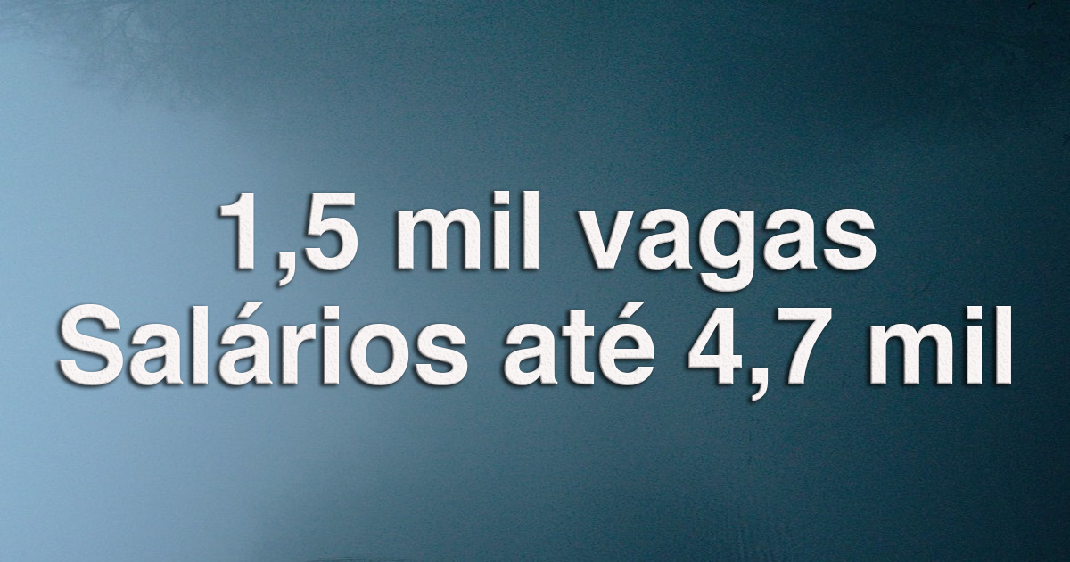 Centro-oeste: 1.5 mil vagas em 13 concursos