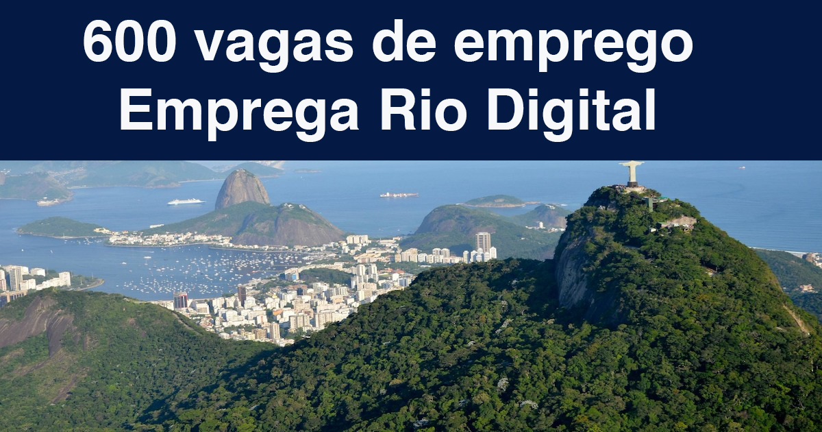 Rio de Janeiro tem 600 vagas de trabalho