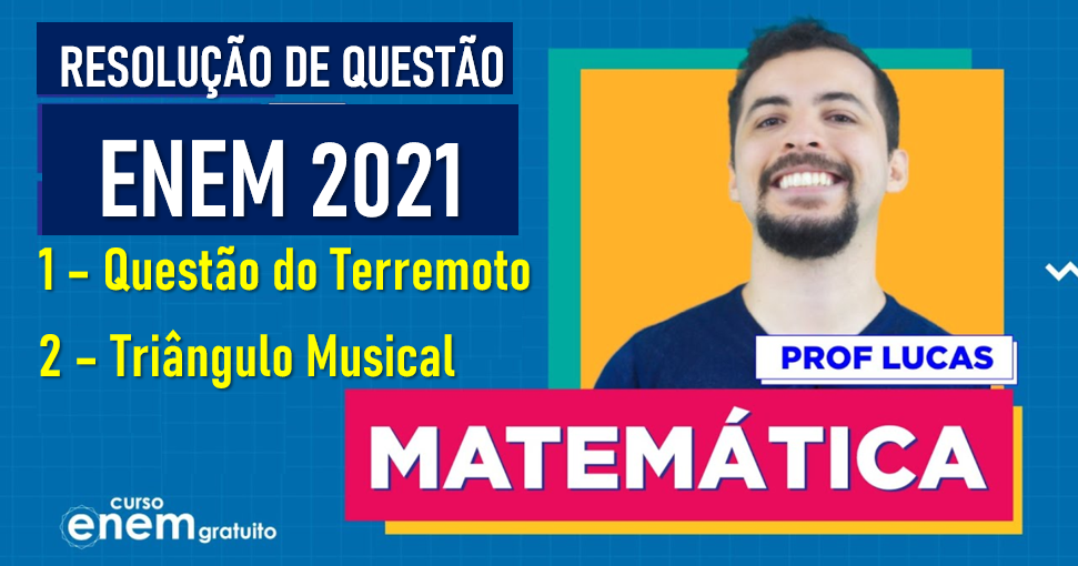 Resolução Enem 2021 Matemática