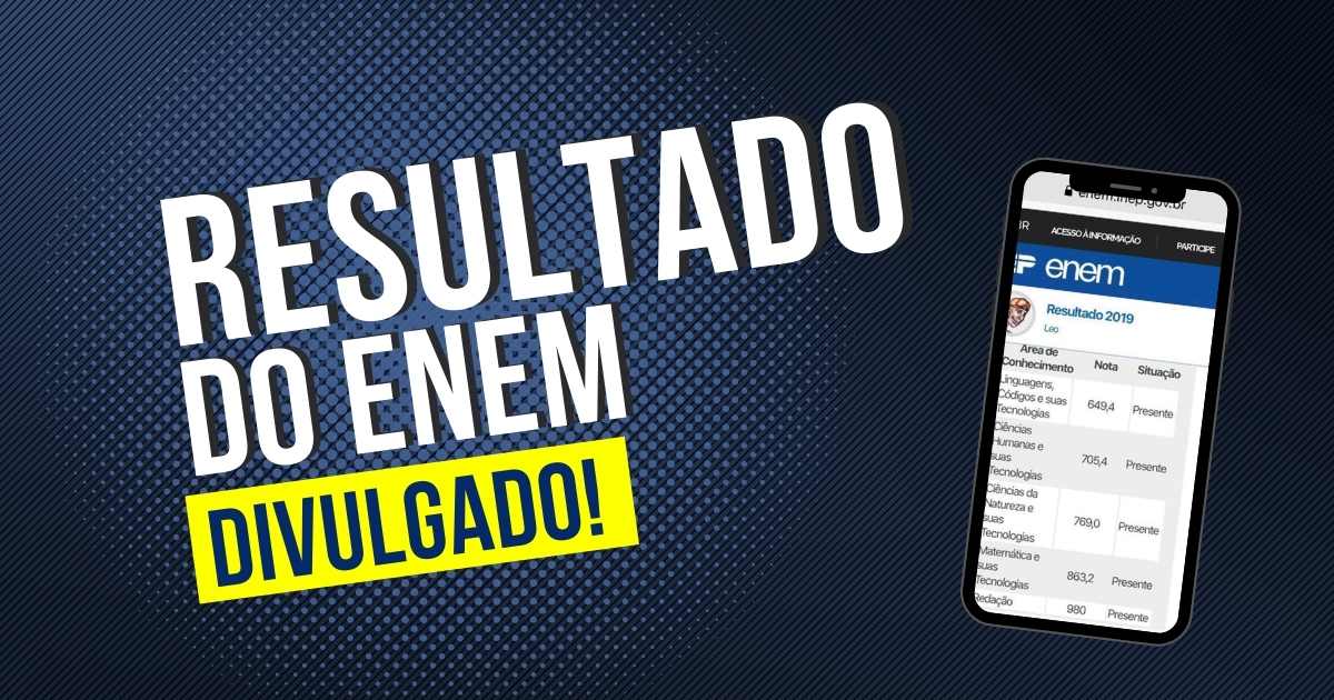 Resultado Do Enem 2021 é Divulgado Pelo MEC