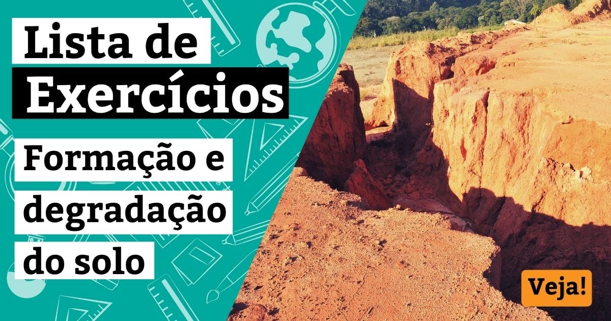 Questões de Geografia - Noções de relevo, clima, vegetação e