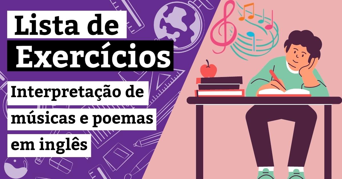 Provas e Atividades de Inglês