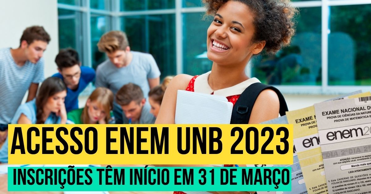 NOTAS DE CORTE - ACESSO ENEM UNB 2023