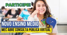 Participe da consulta pública virtual sobre o Novo Ensino Médio