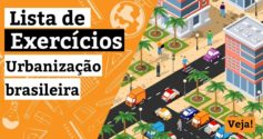 Lista de exercícios sobre a urbanização brasileira