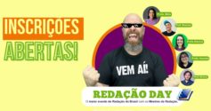 Redação Day: inscrições abertas para o maior evento de redação do Brasil