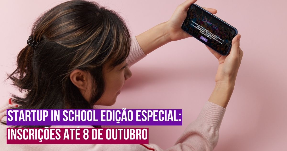 Prêmio de Startup dá laptops para alunos de escolas públicas