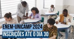 Enem-Unicamp 2024: inscrições terminam nesta quinta-feira, dia 30
