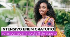 Intensivo Enem Gratuito: veja como se cadastrar e acompanhar as aulas