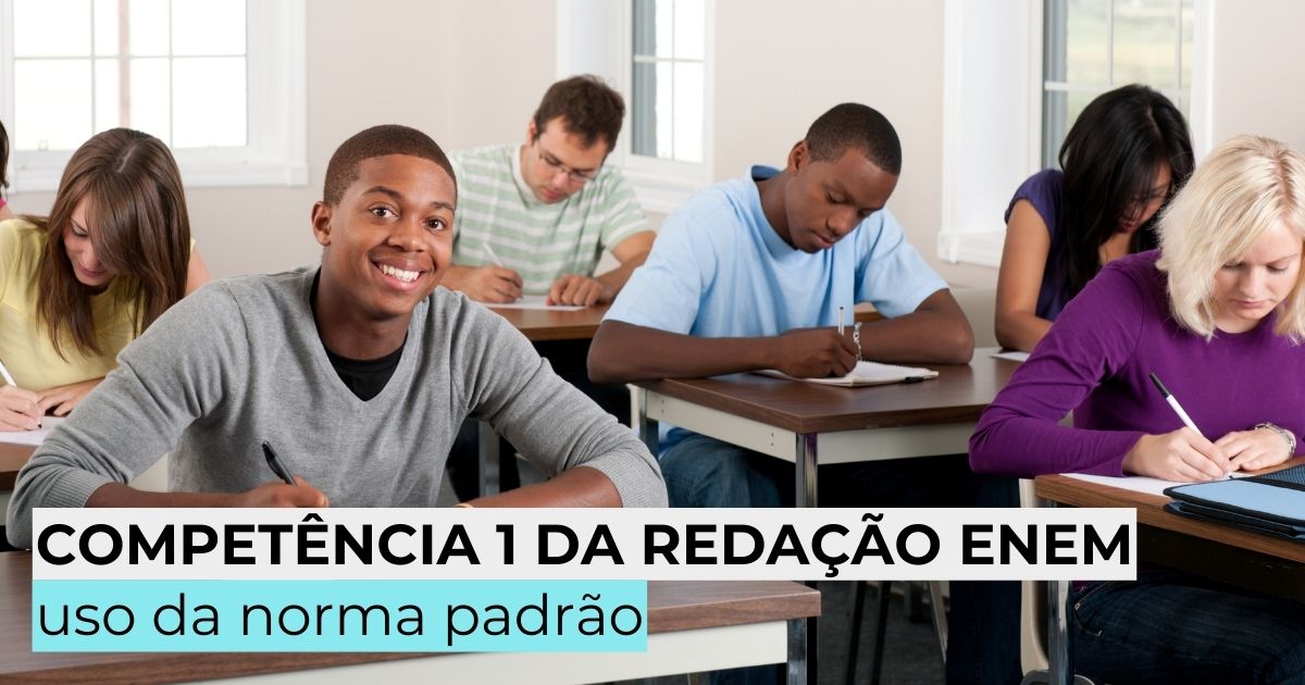 Competência 1 da redação Enem: uso da Norma Padrão