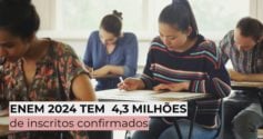 Enem 2024: número de inscritos