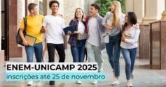 Enem-Unicamp 2025: inscrições abertas até 20 de dezembro