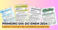 PRIMEIRO DIA DO ENEM 2024