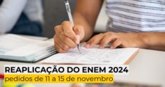 REAPLICAÇÃO DO ENEM 2024