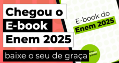 Baixe gratuitamente o E-book do Enem 2025 e tenha acesso a um guia completo para sua aprovação! Descubra a estrutura da prova, estratégias de estudo, programas como SiSU, ProUni e FIES, e muito mais.