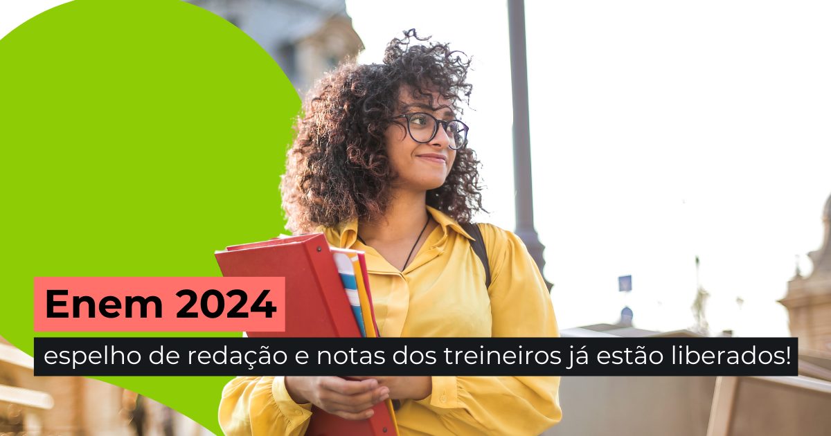 Enem 2024: espelho de redação e notas dos treineiros já estão liberados!