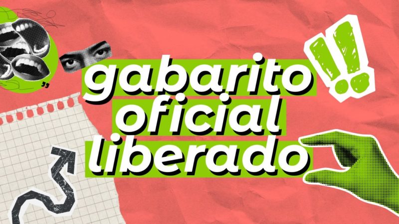 Gabarito oficial do Enem 2025 (1º dia) já está disponível! Veja como calcular sua nota