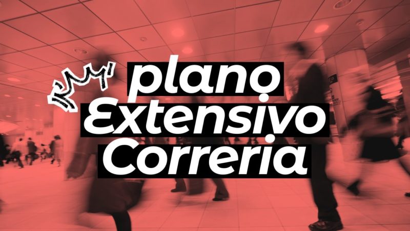 Extensivo Correria 2026: as aulas começam dia 09/03
