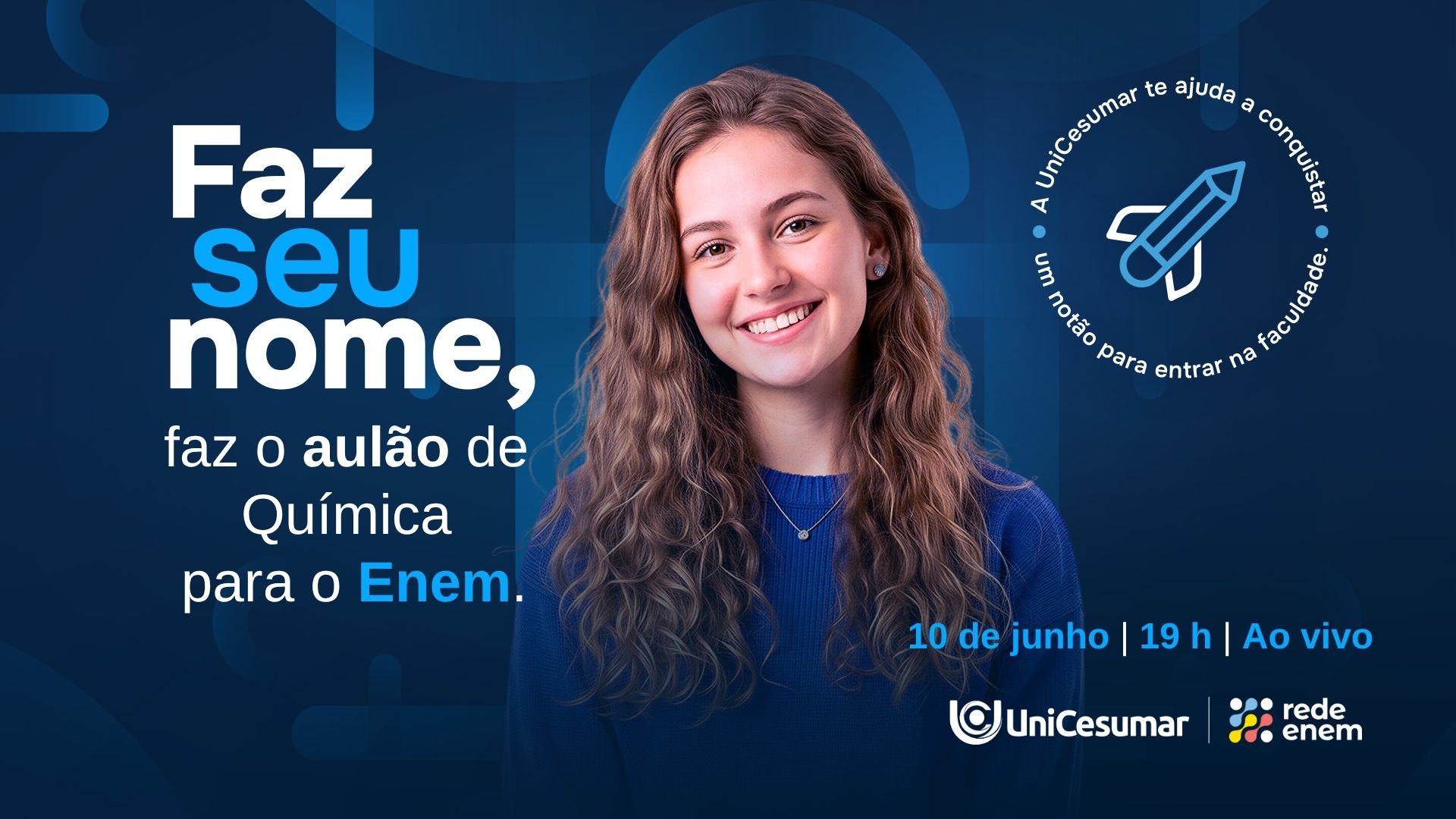 Hoje tem Aulão de Química gratuito para o Enem: participe ao vivo